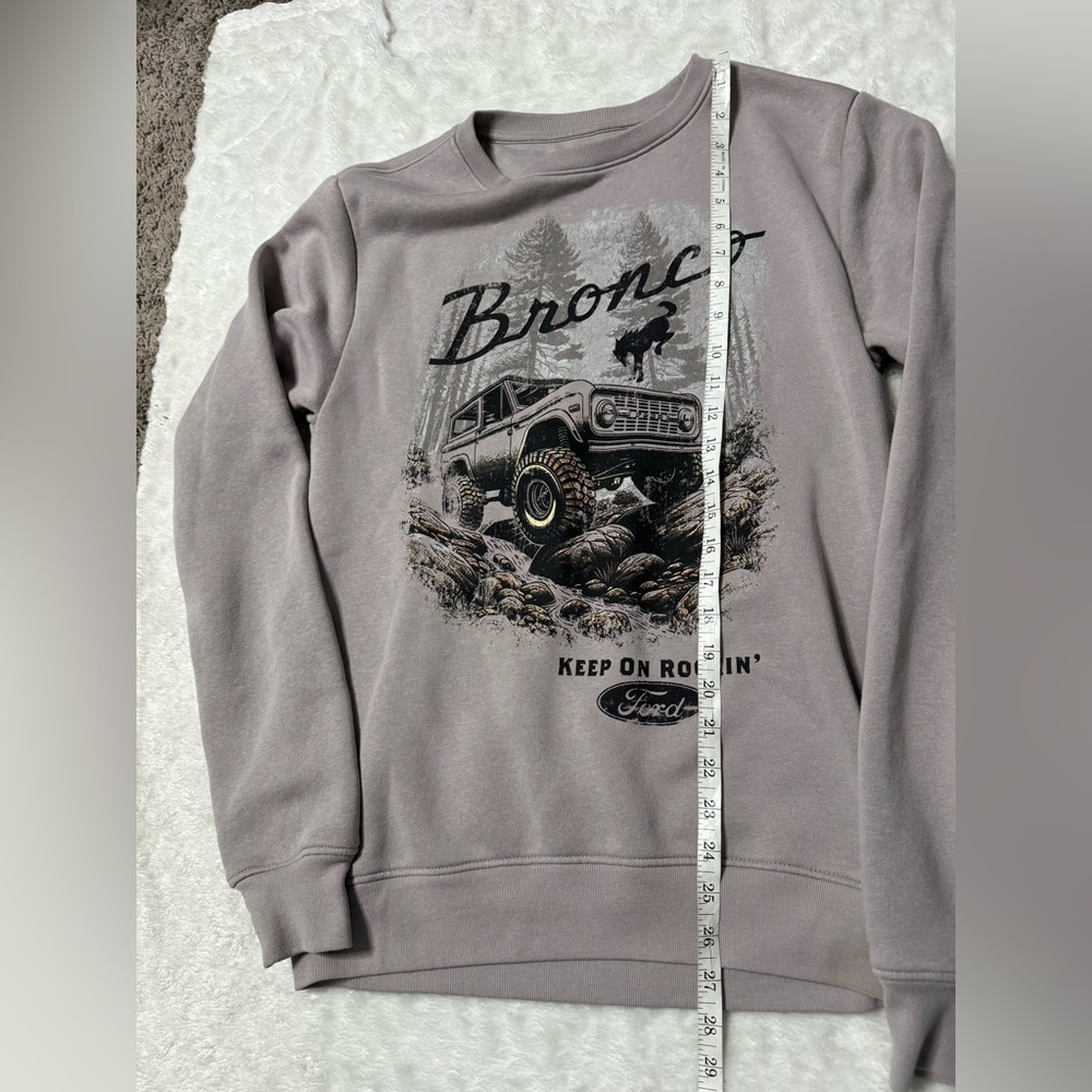 Ford Bronco Graphic Men's Crewneck sweatshirt - Picture 7 of 9